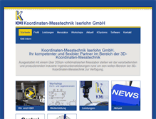 Tablet Screenshot of koordinaten-messtechnik-iserlohn.de
